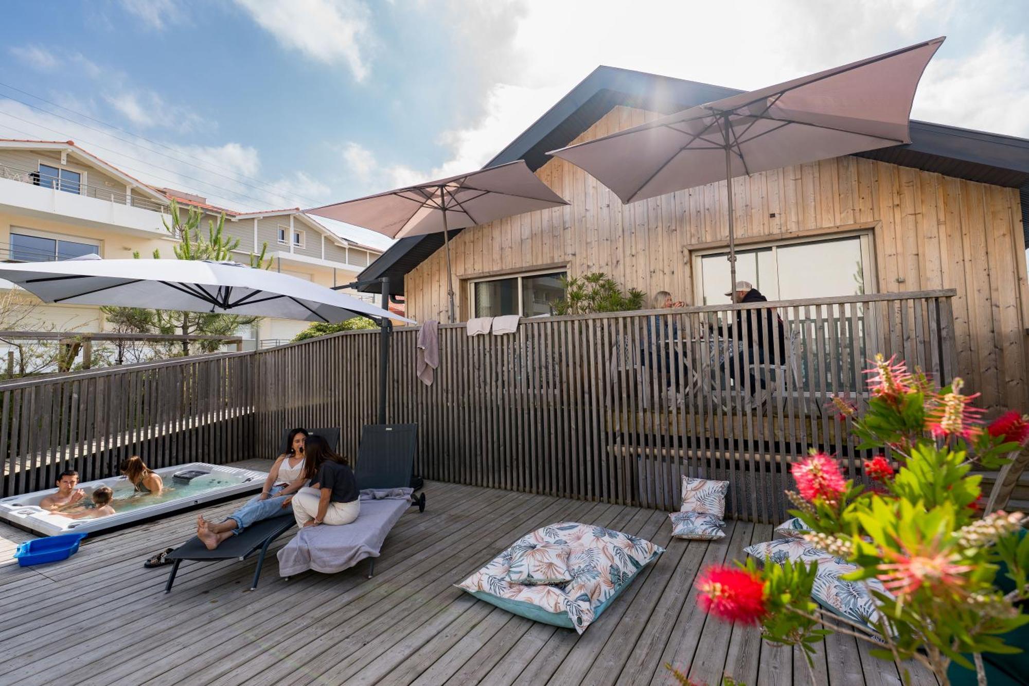 Bed and Breakfast Ted Surf House Capbreton Exteriér fotografie