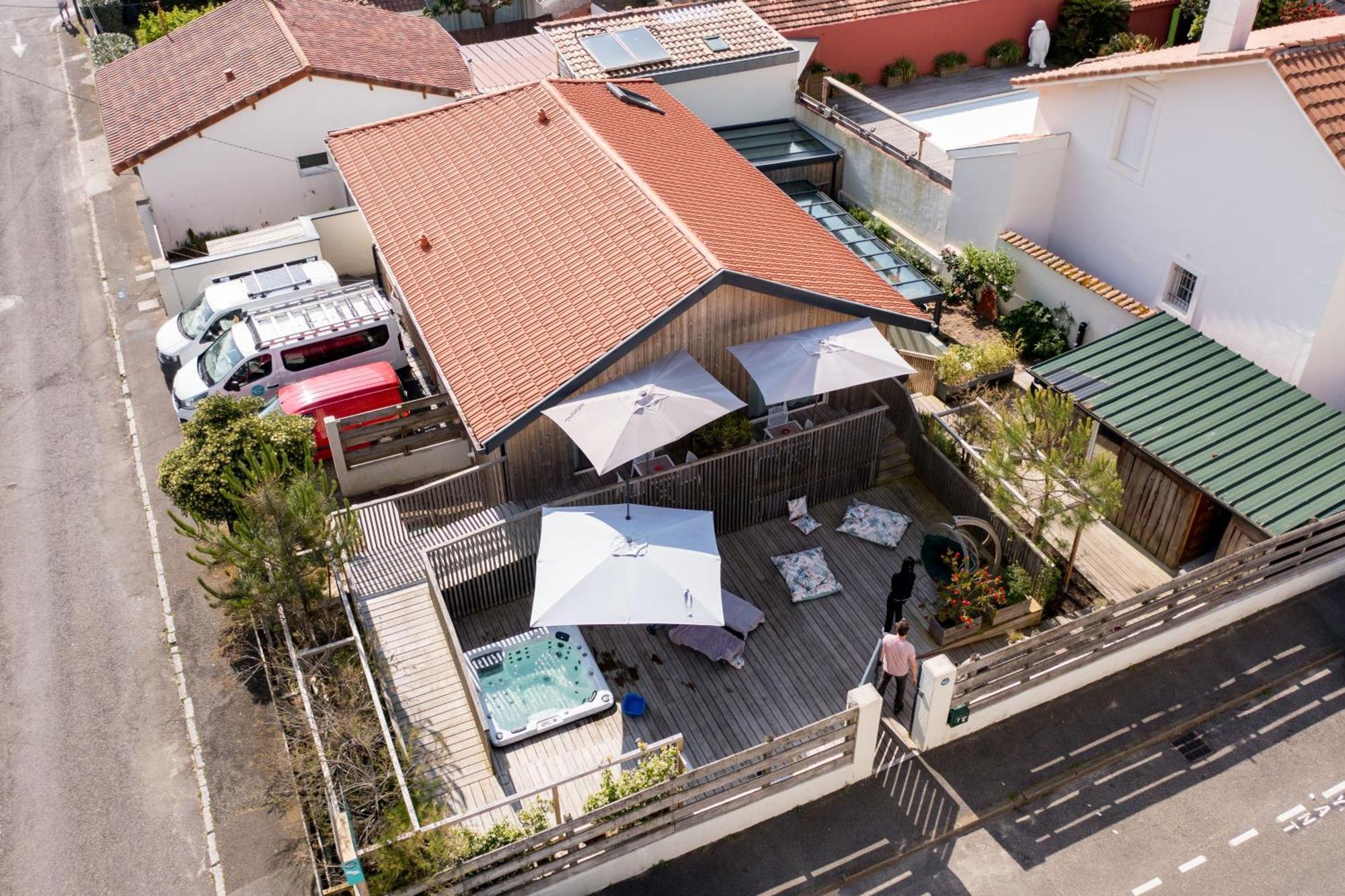Bed and Breakfast Ted Surf House Capbreton Exteriér fotografie