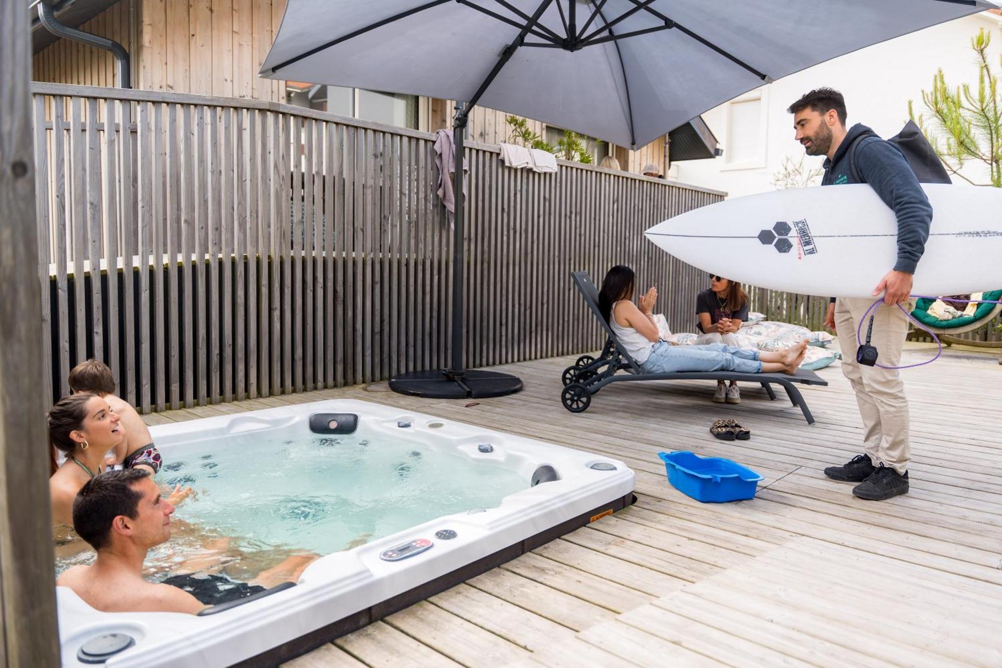 Bed and Breakfast Ted Surf House Capbreton Exteriér fotografie